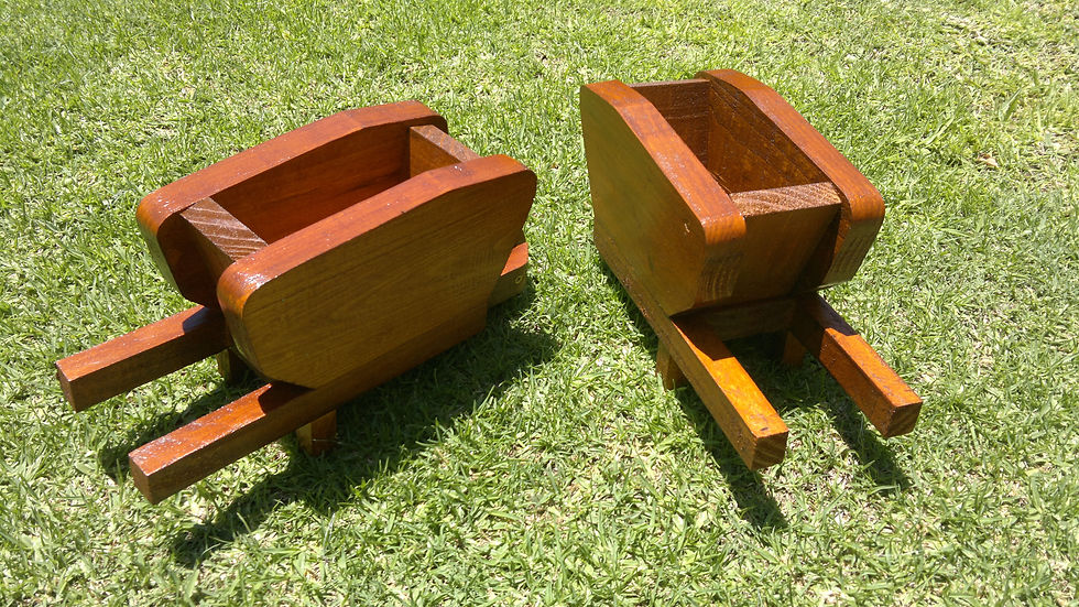 Mini Wheelbarrow Planter