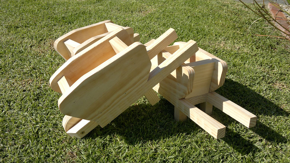 Mini Wheelbarrow Planter