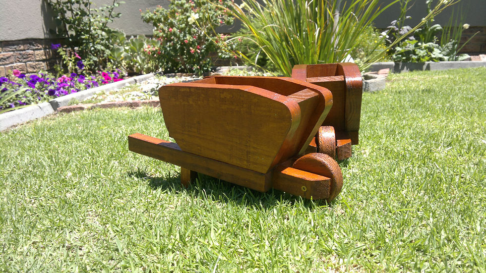 Mini Wheelbarrow Planter