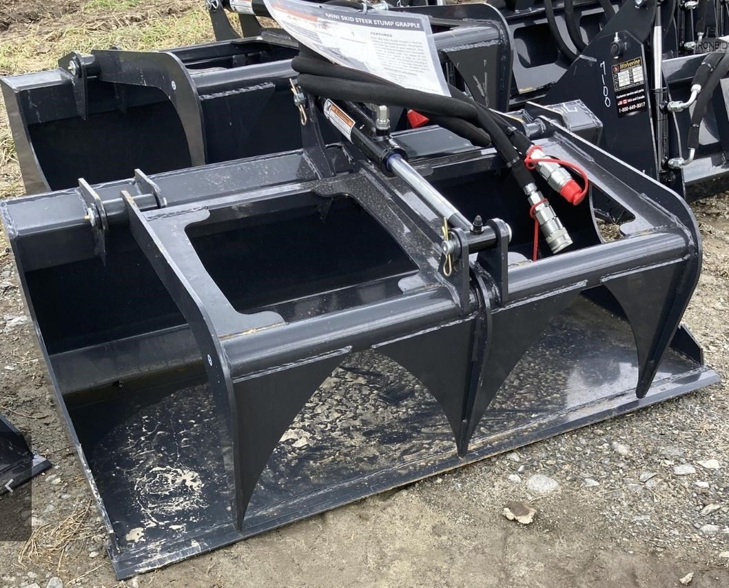 Wolverine 44" Mini Skid Steer Grapple Bucket 