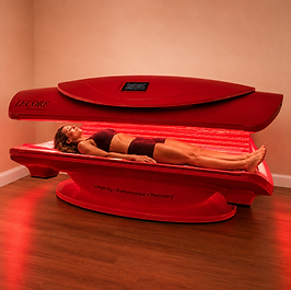 Red light and infrared light therapy for skin glow and rejuvenation in Orange County, CA.
