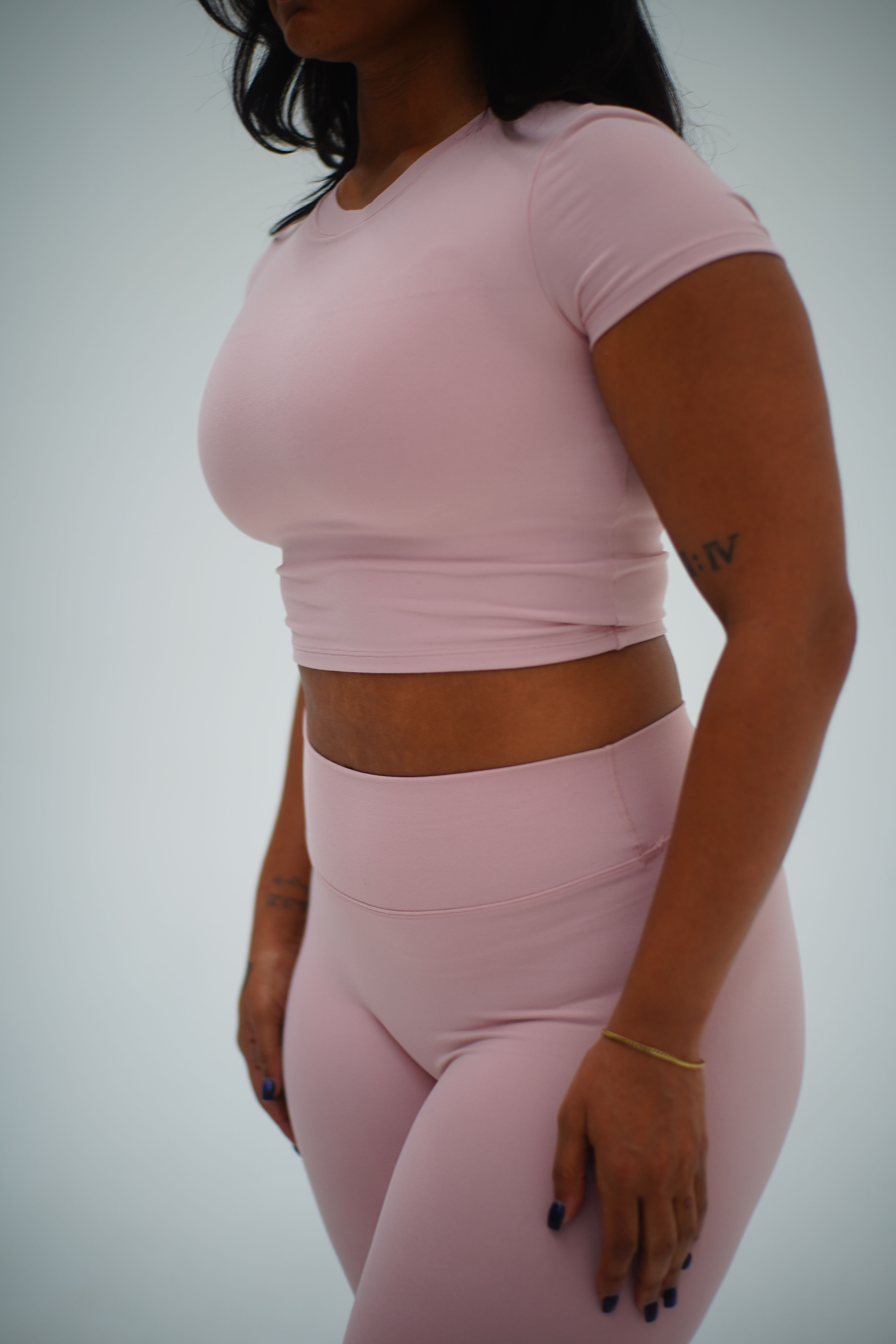 Light pink baby tee 