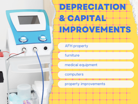 💰 AFH Owners: Don’t Miss Out on Depreciation & Capital Improvement Deductions!