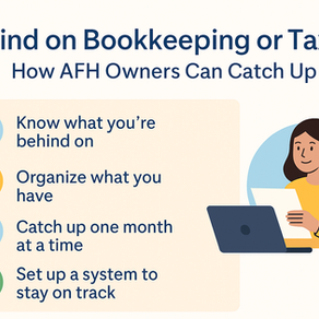 How to Catch Up If You’re Behind on Bookkeeping or Taxes