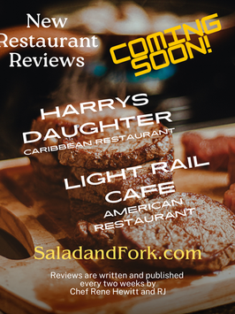 New Restaurant Reviews Coming Soon
