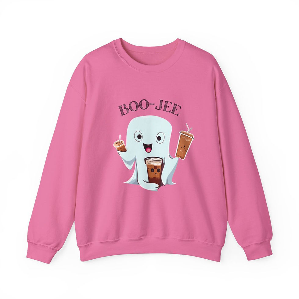 Thumbnail: BOO-Jee Halloween Unisex Heavy Blend™ Crewneck Sweatshirt