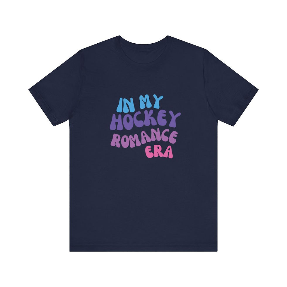 Thumbnail: In My Hockey Romance Era - Unisex Jersey Short Sleeve Tee