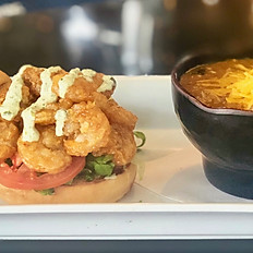 Fire Shrimp Sandwich