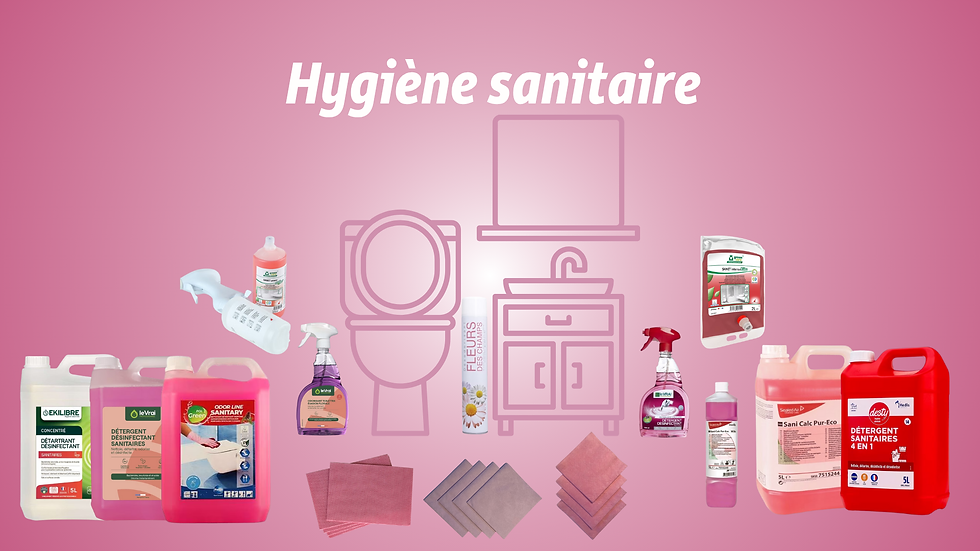 désinfectants sanitaires Socoldis