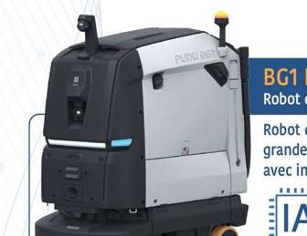 PUDU BG1 Pro : le robot de nettoyage autonome qui révolutionne l'entretien des grandes surfaces