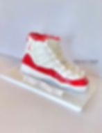 Red Jordan Shoe Cake