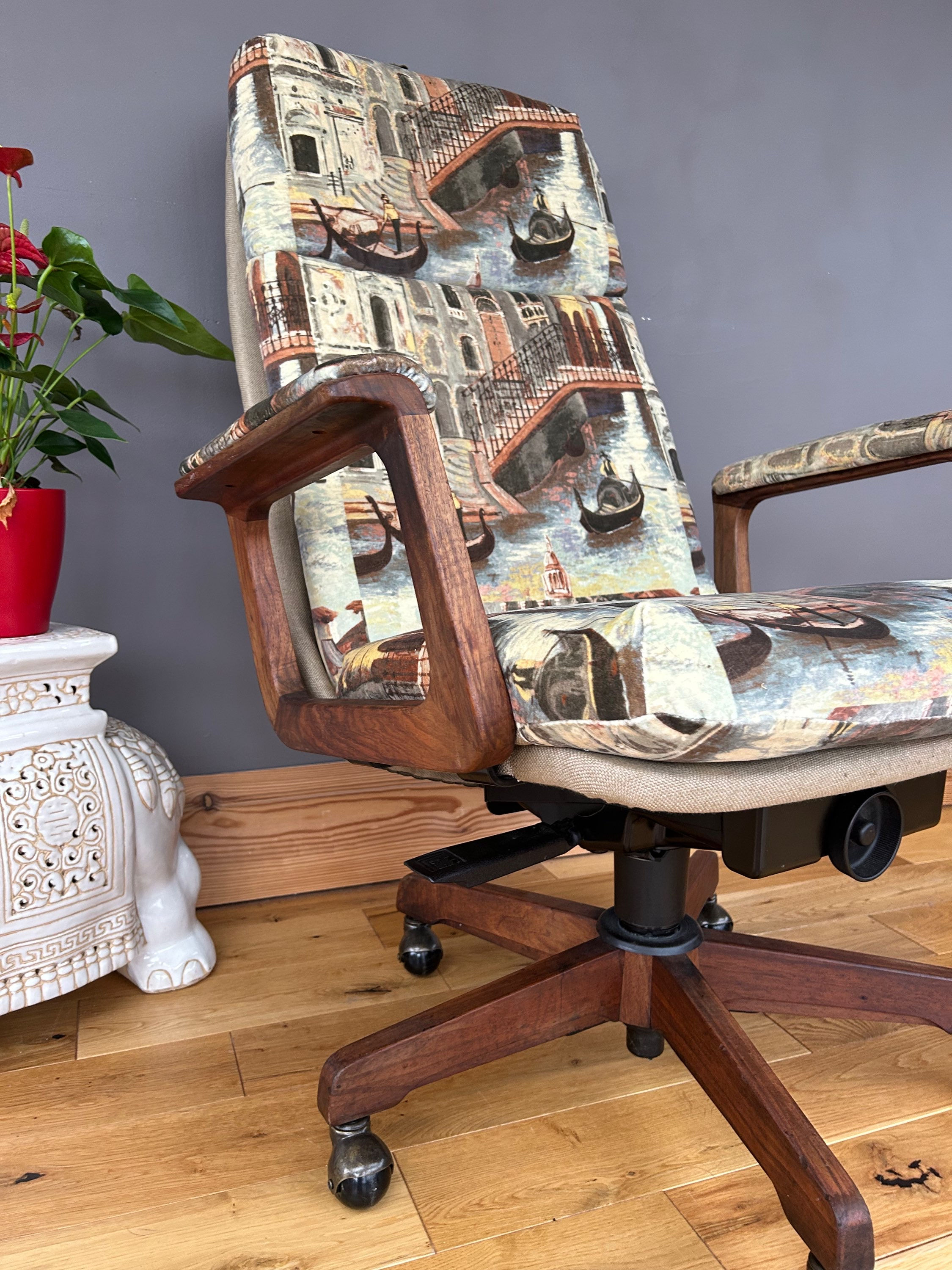 Mid century German Sedus Vintage adjustable 1960s Chair