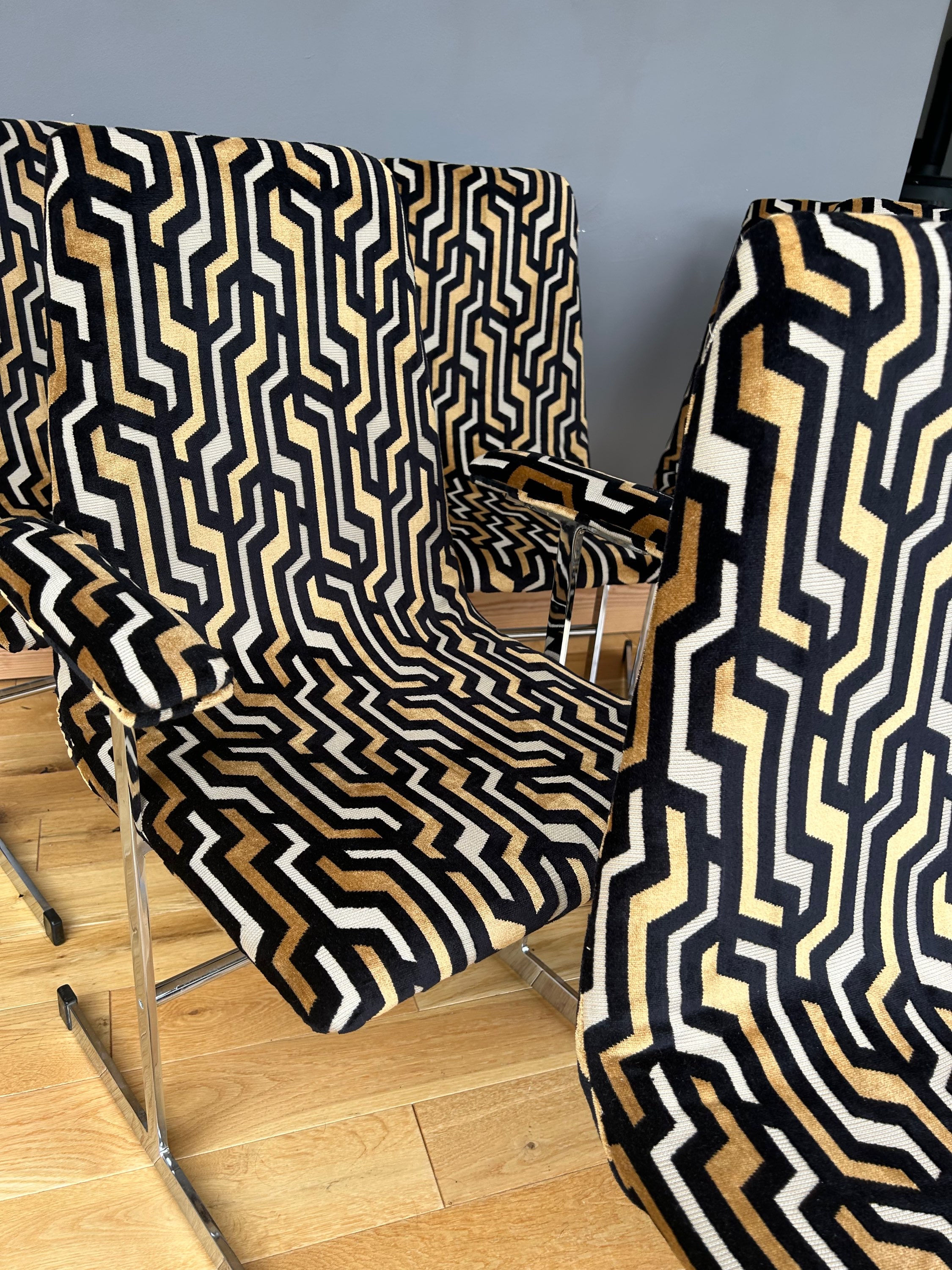 Pieff Dining chairs - set of 6 “Lisse” chairs by Tim Bates for Pieff 