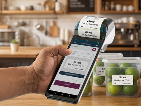 Labelling in the palm of your hand