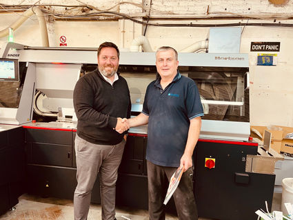 Bluestar Print Finishers chooses Horizon BQ-500 Ice binder