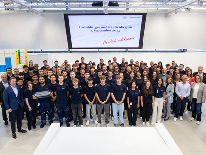 Start of new training year at Heidelberg – fostering young talent ensures future power to innovate