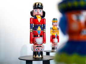 Craftsmanship, design, and Koehler Paper greenium come together to reimagine Christmas nutcrackers