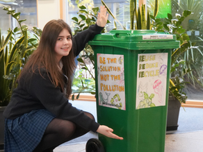 Cambridge pupil takes home first prize in national recycling competition