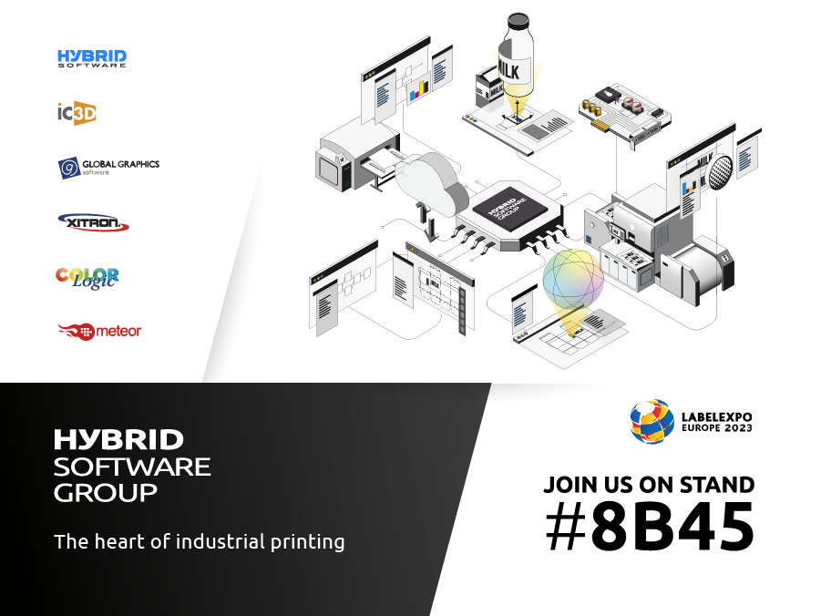 Hybrid Software brings the heart of industrial printing to Labelexpo