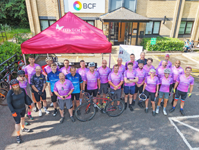 British Coatings Federation goes the distance for Myton Hospices at sixth annual charity cycle