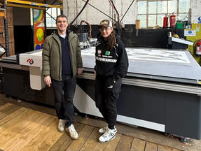 Purple Global Events Invests in Jwei digital cutting technology from CMYUK
