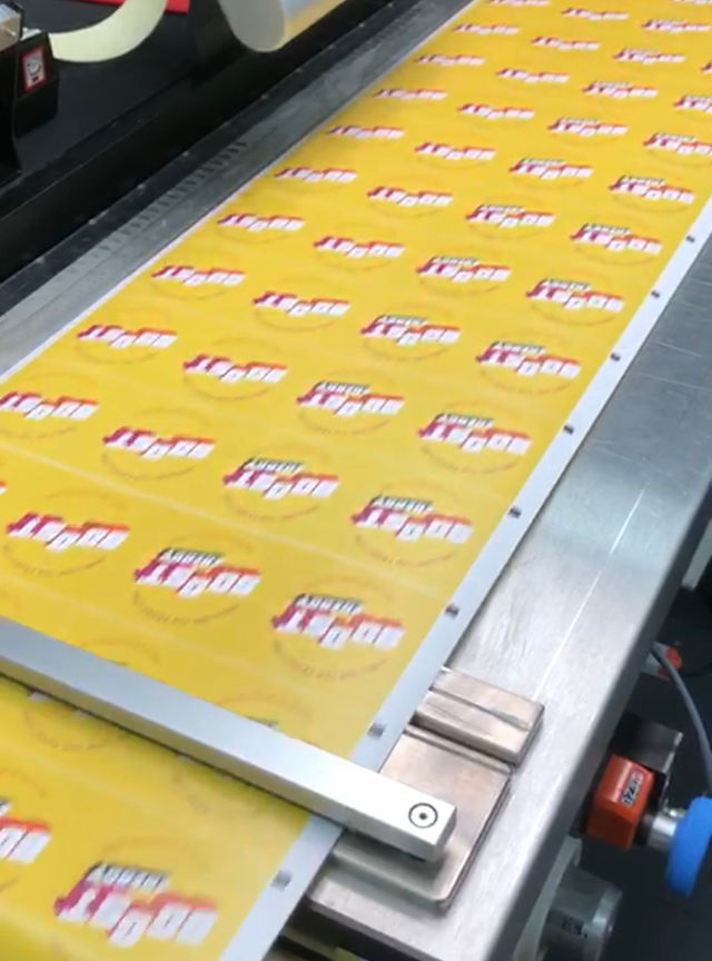 Boost labels on Indigo press