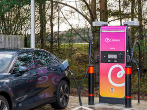 Believ installs ultra rapid charging hub in Aberdeen