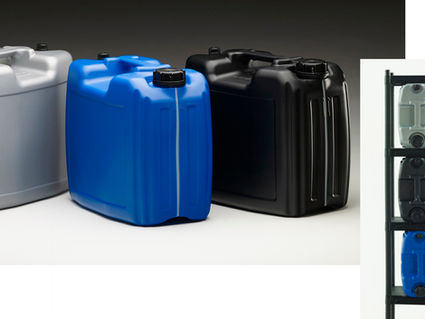 Practical container has a modern look