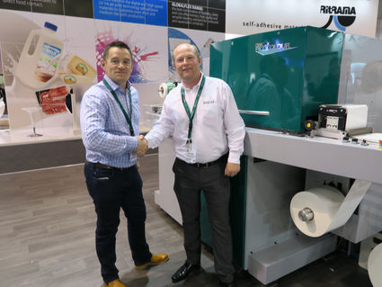 Dantex sells digital press to label start up at Labelexpo