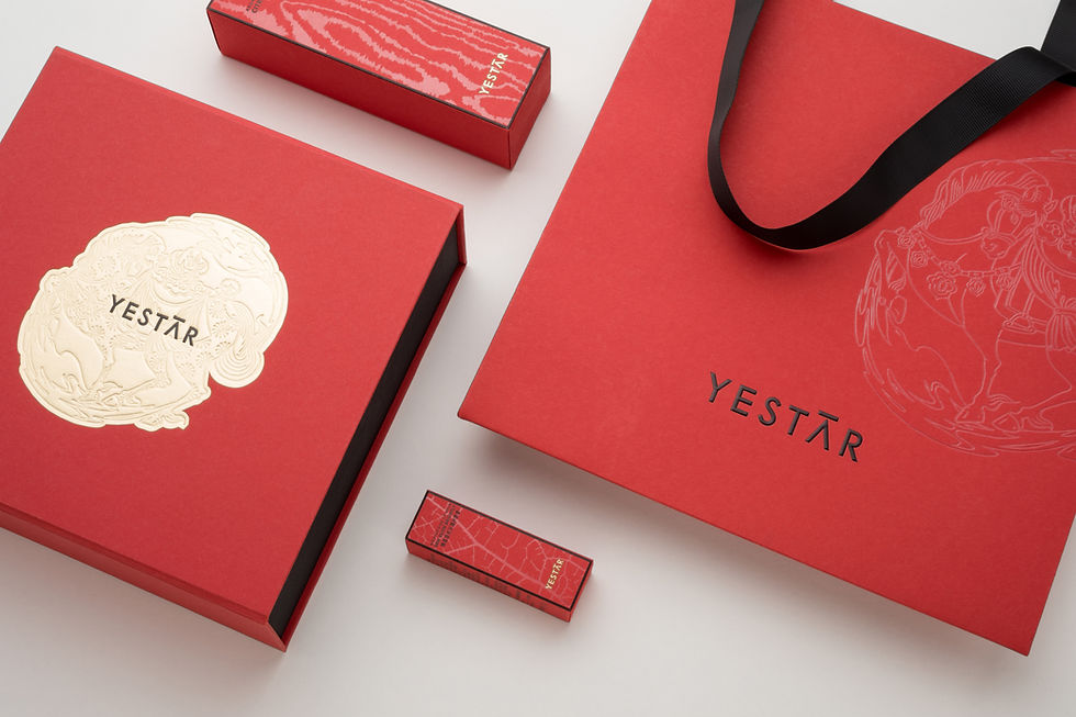 Premium packaging with character