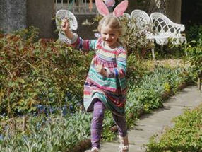 Easter bunny hunt at Chiddingstone Castle