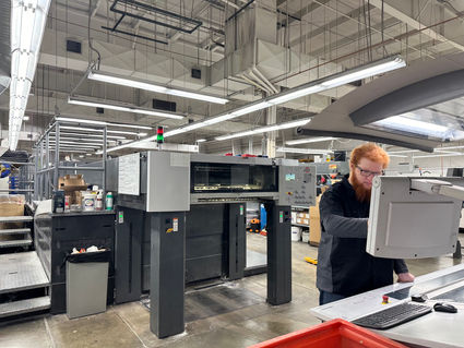 PressProfiler CIP3 links to both Heidelberg and Komori presses for Baesman Group