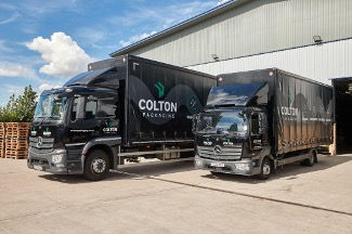 Colton Packaging updates fleet with new lorries to support future growth