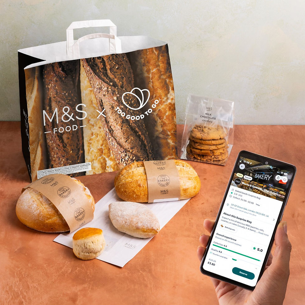 M&S Food partners with Too Good To Go, preventing food waste