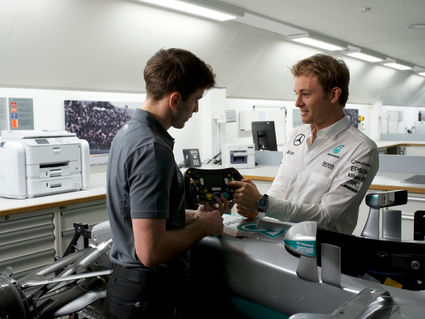 Fastest on and off the track thanks to Epson