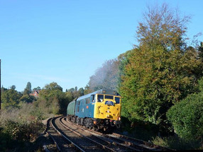 Spring diesel weekend at the Spa Valley Railway