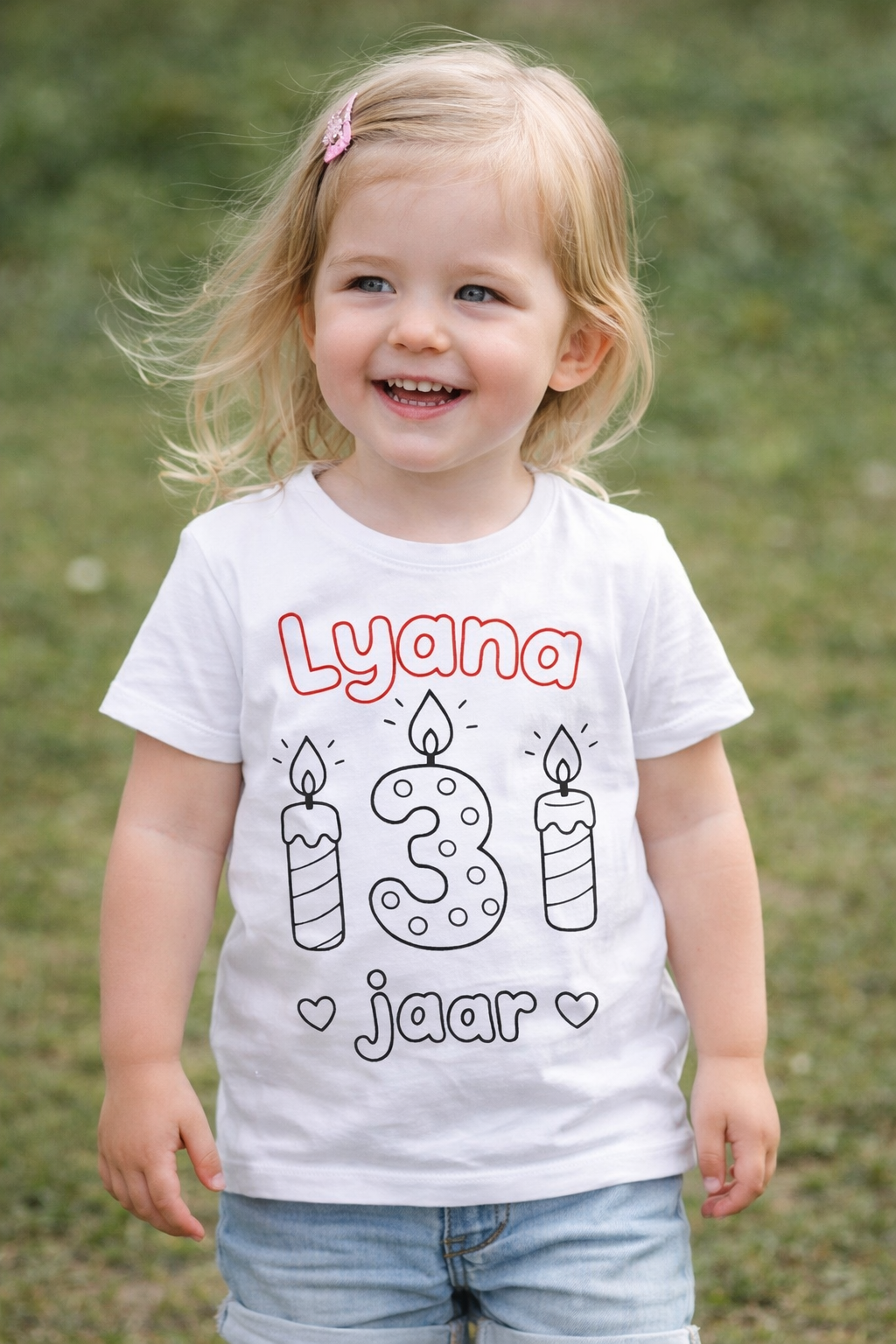 Verjaardag kinder shirt