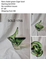 Chalet Glass Ashtray