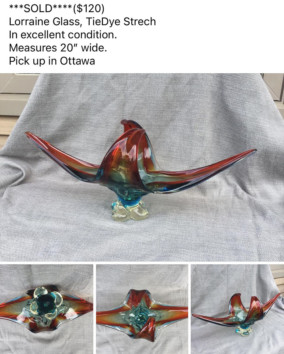 Lorraine Tie Dye Glass