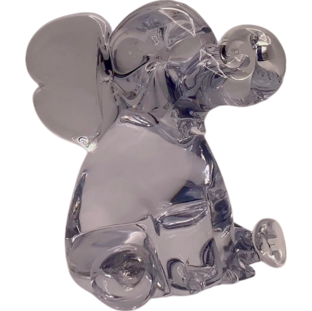 Chalet Éléphant en Verre