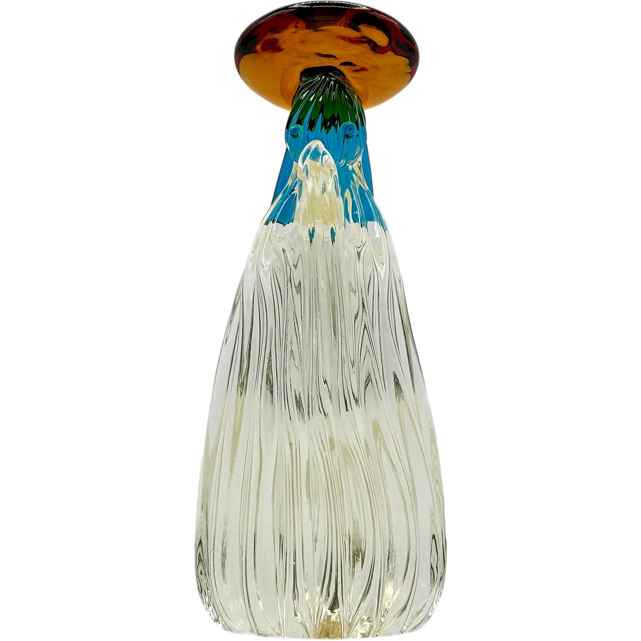 La Madonna, An EDAG Crystal Creation. Made in Canada and is Vintage Canadian art glass.