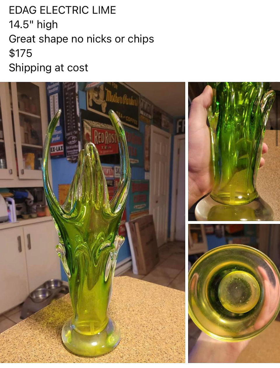 EDAG Glass Vase