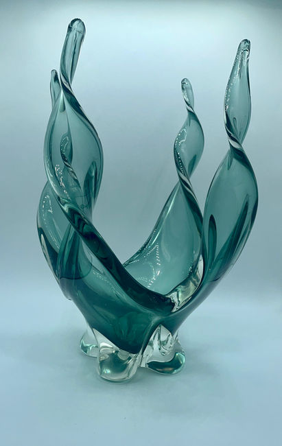 Lorraine Glass Industries Four Point courbé