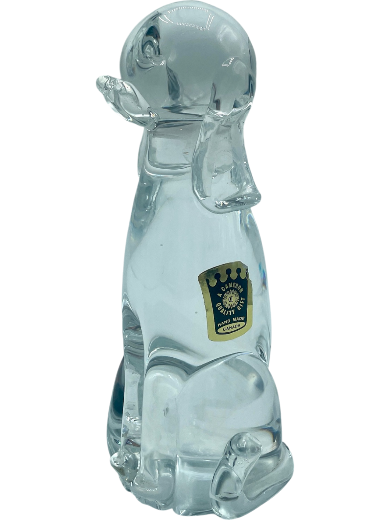 Chalet Glass Dog