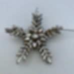 Miniature : Exquise broche vintage Jay Flex Starburst en argent sterling