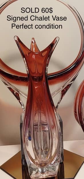 Chalet Glass Vase