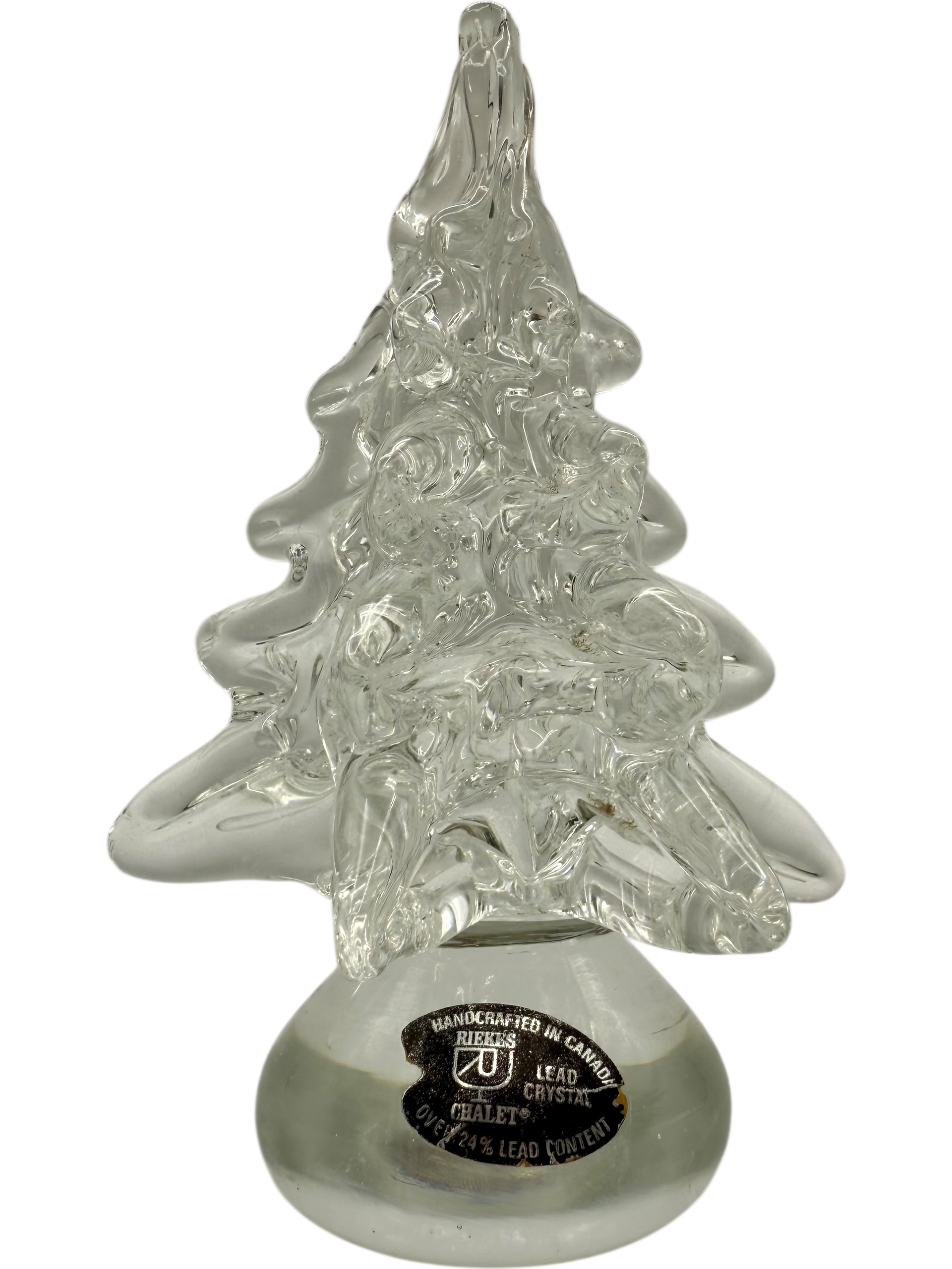 Chalet Glass Tree