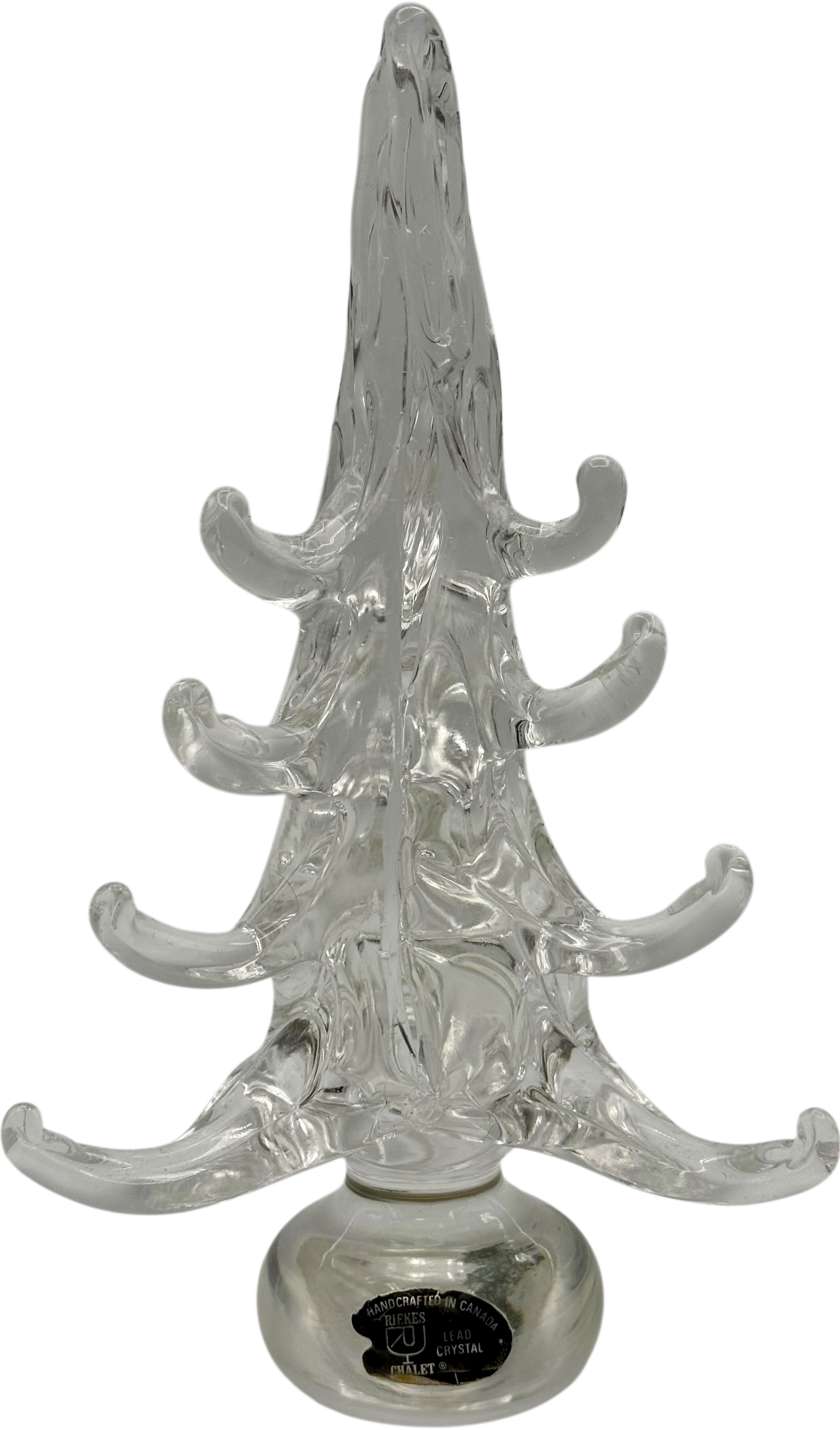 Arbre en verre Chalet / Arbre en anneau en verre Chalet