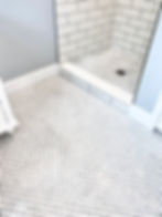 Shower Curb Details