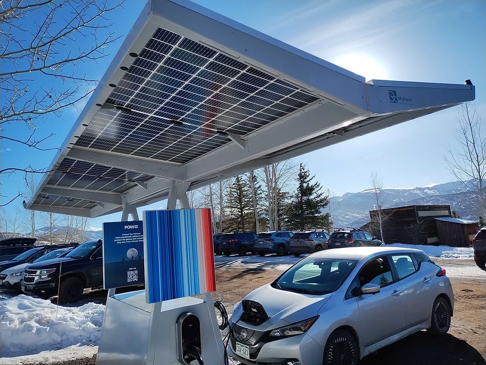 D6 Solar Station Deployment at Aspen Community School